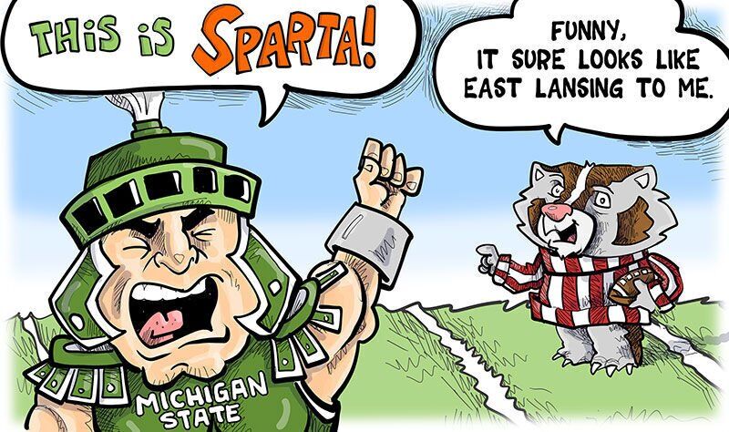 Bucky vs. Michigan State